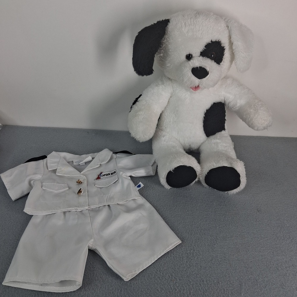 Build-A-Bear Workshop Carnival Cruise Lines Plush Dog Captain Bear Flawed